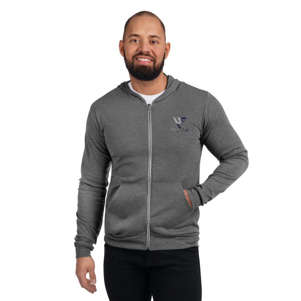 HIgh Unisex zip hoodie