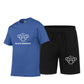 Summer Men's Hot Print T-Shirt  Shorts