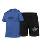 Summer Men's Hot Print T-Shirt  Shorts