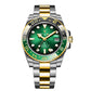 LIGE Men's Deep Waterproof GMT Clock Watch