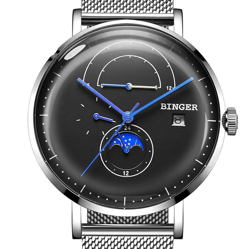 Waterproof automatic mechanical watch